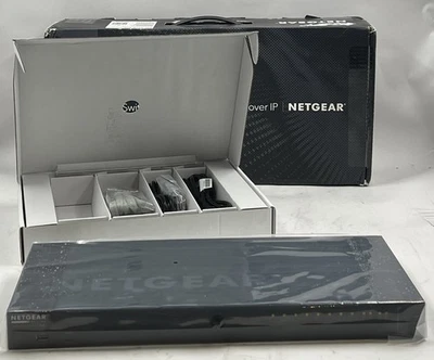 NETGEAR M4250-10G2F-POE+ GSM4212P-100NAS MANAGED SWITCH - Image 1 of 4
