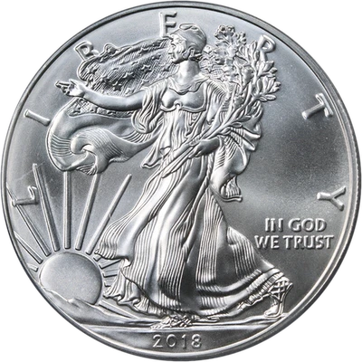 2018 Silver American Eagle $1 PCGS MS70 1st Strike Thomas Cleveland Hand-Signed - Image 1 of 4