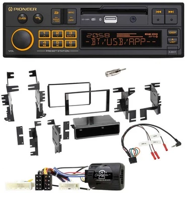 Pioneer DAB Lenkrad USB Bluetooth Autoradio für Nissan Tida ab 2008 Titan ab 201 - Bild 1 von 4