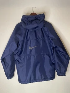 Giacca con cappuccio e zip intera Nike vintage anni 90 taglia media - Foto 1 di 12