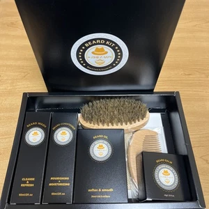 XIKEZAN Beard Kit Beard Care & Grooming Kit Men Gentlemen's Box New in Package - Picture 1 of 5