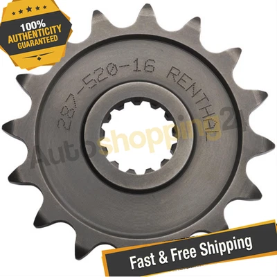 Piñón delantero ranurado Renthal 447--520-15GP para Suzuki RMX 450Z 2005-2019 Foto 1 de 4