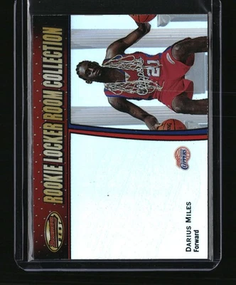 2000-01 Bowman's Best #LRC3 Darius Miles Rookie Locker Room Collection - Image 1 of 2