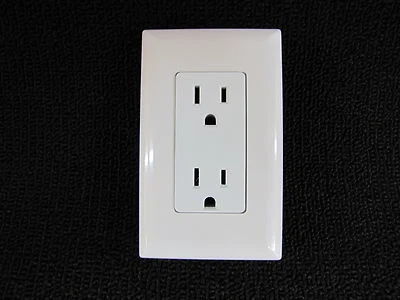 WIRECON Mobile Home RV Parts Self Contained Outlet Includes Cover Plate White