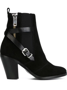 Diesel Mujer Ancle Botas Botines "D-Kinley" Negro - Imagen 1 de 5