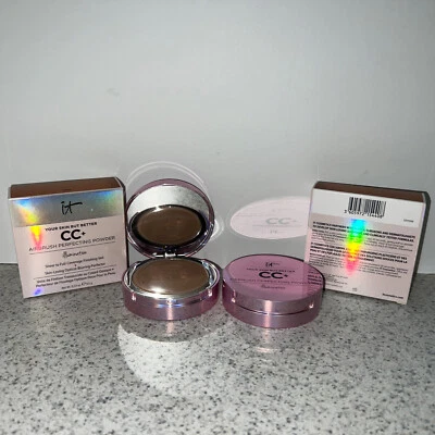 2x DEEP IT Cosmetic Your Skin But Better CC Airbrush Powder Illumination NIB - Image 1 of 2