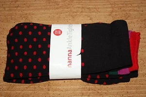 NWT Girls Hanna Andersson Multi-Color Ankle Tights Size 150 / 160 - Picture 1 of 2