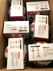Box mit 6 Final Four 2025 San Antonio Sammler-Basketbällen Größe 3 von Wilson - Bild 1 von 5