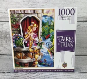 Classic Fairy Tales Rapunzel Tangled 1000-Piece Jigsaw Puzzle NEW - Picture 1 of 3
