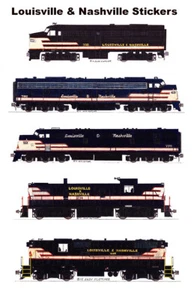 Louisville & Nashville Classic Diesels individual Stickers Andy Fletcher - Bild 1 von 1