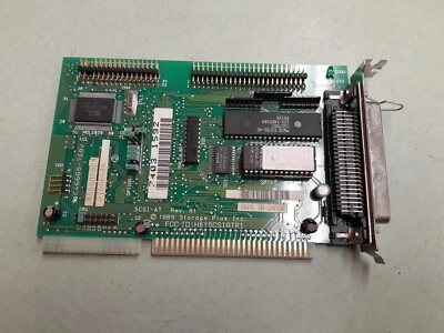 STORAGE PLUS 74031592 SCSI-AT ISA SCSI HOST ADAPTER BOARD FCC ID H8YSCSIATR1 - Image 1 of 4