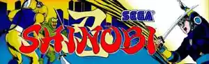 Shinobi Arcade Festzelt/Schild (Arcade1Up 17,75" x 5") - Bild 1 von 3