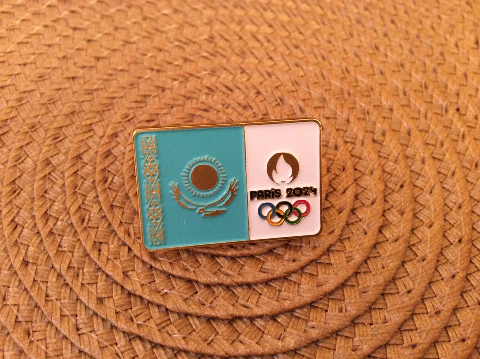 Paris 2024 olympic games PIN  NOC DATE  USA KAZAKSTAN TEAM - Image 1 of 1