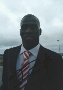 STOKE: MAMADY SIDIBE SIGNED 6x4 PORTRAIT PHOTO+COA - Picture 1 of 1