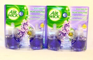 4 Refills Air Wick LAVENDER & CHAMOMILE AIRWICK Scented oil Refills ( 2 PACK ) - Picture 1 of 1
