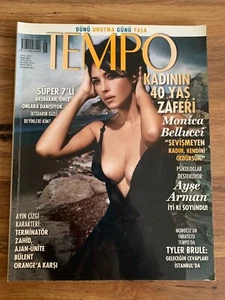 Monica Bellucci COVER EVA GREEN, ZEKI SWIMSUIT TURKISH USED MAGAZINE RARE - Bild 1 von 9