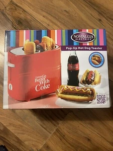 Coca Cola - Pop Up Hot Dog Toaster Cooker New In Box Buns - Picture 1 of 5