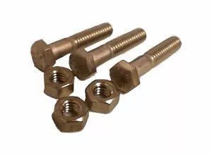 Dorman 790-115 790115 Stainless Cap Screw & Nuts 5/16" x 1-1/2" Coarse Brand New - Picture 1 of 1