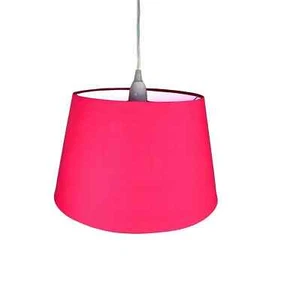 Cotton Fabric Drum Shade Table Floor Lamp Shade & Ceiling Pendant Light Shade - Picture 1 of 47