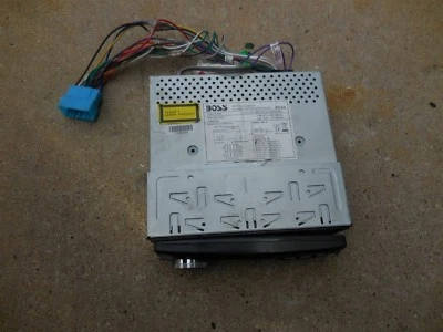 Honda BOSS MP3 COMPATIBLE IN DASH AM/FM CD RECEIVER FOR REPAIR OR PARTS - Image 1 of 4