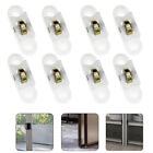  20 Pcs Screen Pulley Window Roller Track Accessories Curtain