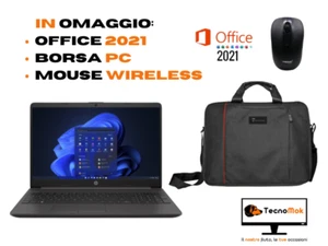 COMPUTER NOTEBOOK HP 250 G10 INTEL I3-1315U FULL HD SSD WIN 11 HOME WIN 11 PRO - Foto 1 di 7