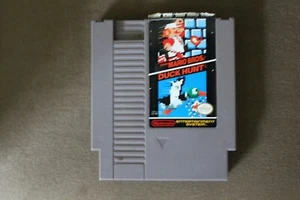 Super Mario Bros Duck Hunt NES vintage Original authentic Nintendo 1985 Tested - Picture 1 of 2