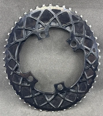 Absolute Black 50-Tooth Premium OVAL for DA9000 & Ultegra 6800 & 105 -5800 - Imagem 1 de 4