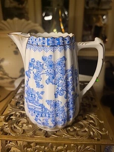 RARE Echt Tuppack China Blau Tiefenfurt Creamer - Picture 1 of 8
