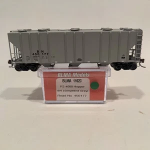 N Scale BLMA Models 11023 PS-4000 Covered Hopper Burlington Northern BN 450117 - Picture 1 of 5