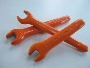 3 Sibille Fameca MS16 9/32 15/64 3/16 Electric Insulated OPEN ENDED SPANNER 3pcs - Picture 1 of 3