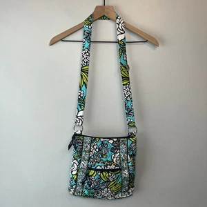 Bolso Bandolera Vera Bradley Island Blooms Hipster Estampado Retirado - Imagen 1 de 8