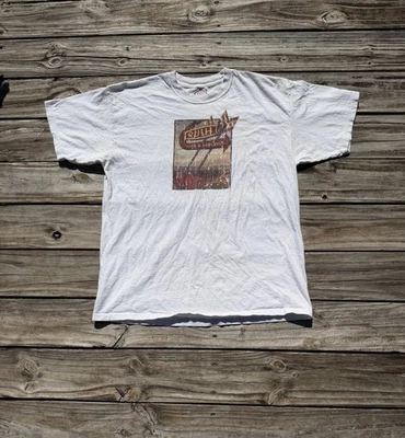 Camiseta Y2K 2007 Rare Rush Snakes & Arrows World Tour Hecha en México Talla XL Foto 1 de 4