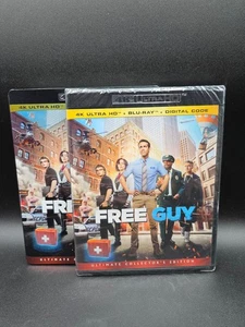 Free Guy 4K Ultra HD + Blu-Ray (2021, Fox) Ryan Reynolds • New Sealed - Picture 1 of 2
