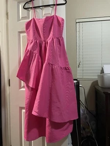 Women's Tiered Ruffle Midi Tank Dress - kate spade Size M - Picture 1 of 3