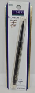 New Clarion Browsilks Blendable Glide on Eyebrow Pencil EBONY - Picture 1 of 1
