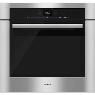 Horno eléctrico individual Miele ContourLine SensorTronic serie H6580BP 30 pulgadas Foto 1 de 4