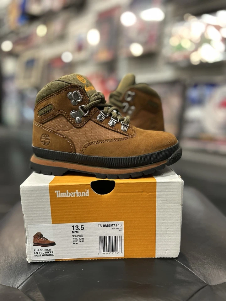 Botas Timberland Euro Hiker Talla 13.5 Niños  Foto 1 de 4