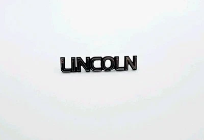 1995-1997 LINCOLN TOWN CAR TAPA MALETERO TRASERO EMBLEMA LOGOTIPO INSIGNIA SÍMBOLO CROMO OEM Foto 1 de 3