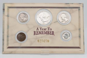 1949 A Year To Remember Birth Year 5 Coin Set - Picture 1 of 3