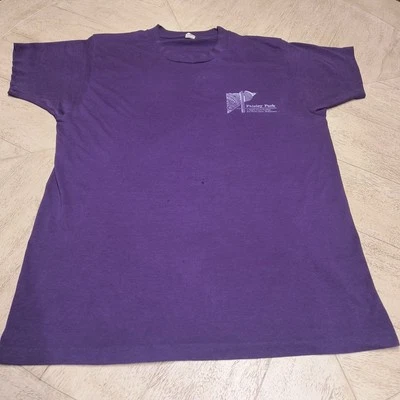 Vintage Prince Paisley Park Studio T-shirt Men's XL 100% Cotton Early 90s Purple - Image 1 of 4