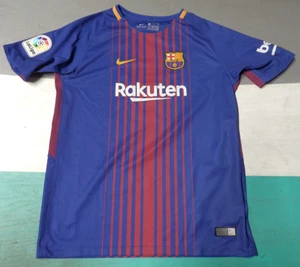Maglia Nike Lionel Messi FC Barcelona Rakuten Ragazzo Gioventù XL Dri-Fit - Foto 1 di 5