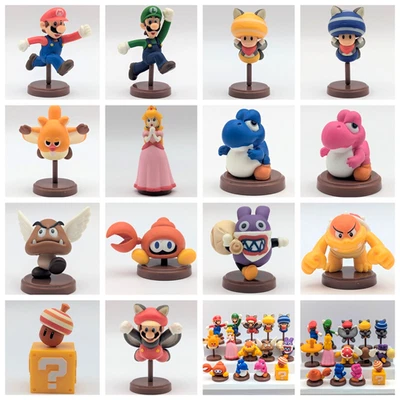 Super Mario Bros. U Mini Figure 14 types Separately Choco Egg 2013 Furuta - Image 1 of 4