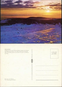 Benetzko Benecko Západ slunce nad Žalým/Sonnenuntergang über dem Berg Žalý 1982 - Picture 1 of 3