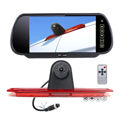 7'' Rear View Monitor Brake Light Backup Camera For Mercedes Benz Sprinter Van - Image 1 of 4