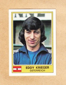 Panini - Euro Football - Yugoslavia 76 - Eddy Krieger - Austria - # 222 - Picture 1 of 3