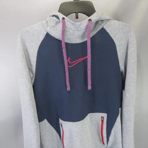 Nike Therma-Fit Hoodie Men's Size S Athletic Hooded Sweatshirt Small Zip Pocket - Picture 1 of 9