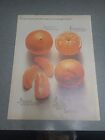 Sunkist Pomarańcze Print Ad 1966 10x13 Świetne do ramy 