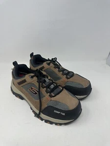 Skechers Greetah Composite Toe Waterproof Construction Shoes Men's 7.5 - Picture 1 of 10