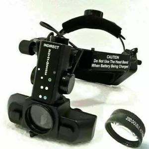 Wireless Rechargeable Binocular Indirect Ophthalmoscope with 20 D Lens - Picture 1 of 17